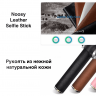 Leather Black- Selfie Stick - Noosy BR11 - селфи палка - монопод  - Noosypod