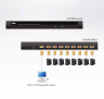 KVM коммутатор переключатель ATEN Master View Max CS1308 (8-портовый, интерфейс PS/2, USB, VGA) (уценка)