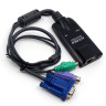 KVM кабель-адаптер ATEN ALTUSEN KA9120 PS/2, VGA с поддержкой композитного видео сигнала (уценка)