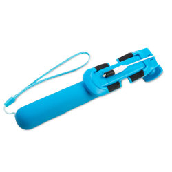 Noosy Mini Cable Selfie Stick Blue - монопод - селфи палка - синий