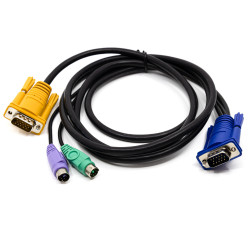 KVM кабель ATEN 2L-5702P - 1.8м VGA, PS/2, SPHD-15 для соединения с ПК