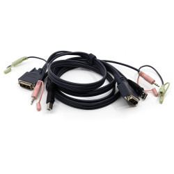 KVM кабель ATEN 2L-7D02U - 1,8м USB, DVI-D Single Link (уценка)