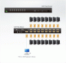 KVM коммутатор переключатель ATEN Master View Max CS1716A (16-портовый, интерфейс VGA, PS/2, USB) (уценка)