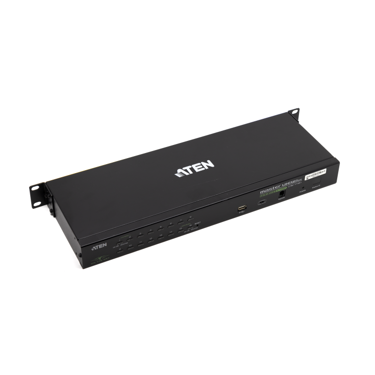 IP KVM коммутатор переключатель ATEN Master View Max CS1716i (16-портовый, интерфейс VGA, PS/2, USB, с доступом по IP и управление 1 локал./удал. доступа) (уценка)