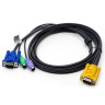 KVM кабель ATEN 2L-5202P - 1.8м VGA, PS/2, SPHD-15 для соединения с ПК
