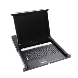 KVM консоль с переключателем ATEN Master View Max CL1216 (16-портовый, с 15" ЖК-дисплеем и интерфейсом PS/2, VGA, 1280 x 1024) (уценка)