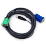 KVM кабель ATEN 2L-5203U - 3м VGA, USB, SPHD-15 для соединения с ПК