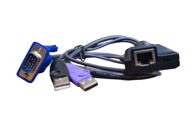 KVM кабель-адаптер ATEN ALTUSEN KA7177 USB, VGA с поддержкой Virtual Media и Smart Card