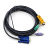 KVM кабель ATEN 2L-5203P - 3м VGA, PS/2, SPHD-15 для соединения с ПК
