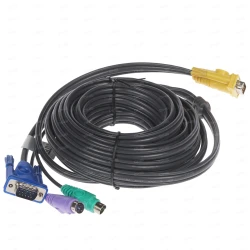KVM кабель ATEN 2L-5206P - 6м PS/2, VGA, SPHD-15 для соединения с ПК