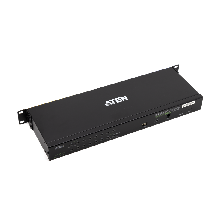 IP KVM коммутатор переключатель ATEN Master View Max CS1716i (16-портовый, интерфейс VGA, PS/2, USB, с доступом по IP и управление 1 локал./удал. доступа)