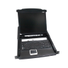 KVM консоль с переключателем ATEN Master View Max CL5708M (8-портовый, с 17" ЖК-дисплеем и интерфейсом PS/2, USB, VGA, 1280 x 1024) (уценка)